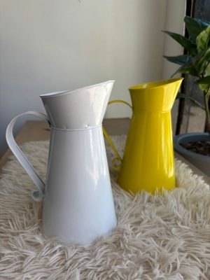 Jarro Decorativo de Metal – Estilo Retrô Vintage